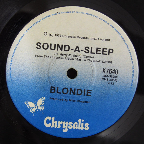 Blondie – Dreaming 7" vinyl record, image 2 of 2