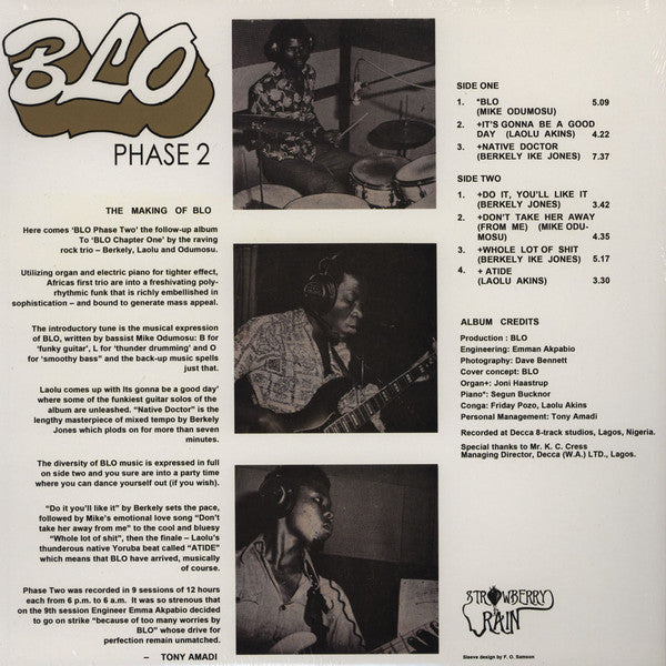 Blo – Phase II LP vinyl record, image 2 of 2