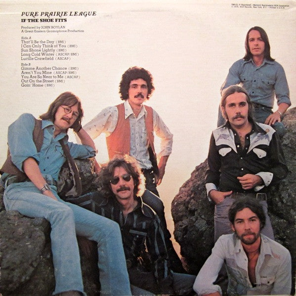 Pure Prairie League – If The Shoe Fits LP vinyl record, image 2 of 10