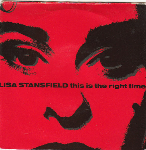 Lisa Stansfield – This Is The Right Time 7" vinyl record, image 1 of 4