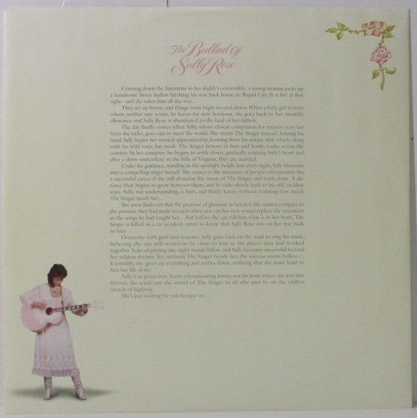 Emmylou Harris – The Ballad Of Sally Rose LP vinyl record, image 5 of 6