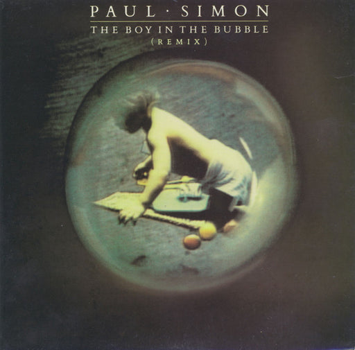 Paul Simon – The Boy In The Bubble 7" vinyl record, image 1 of 4