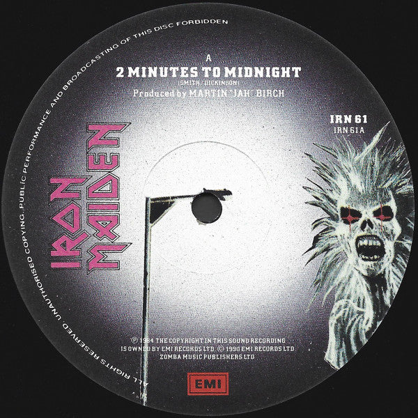 Iron Maiden – 2 Minutes To Midnight · Aces High (2x12") 12" vinyl record, image 5 of 10