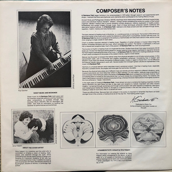 Kay Gardner – A Rainbow Path LP vinyl record, image 5 of 10