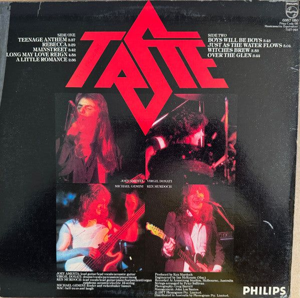 Taste – Knights Of Love LP vinyl record, image 2 of 6