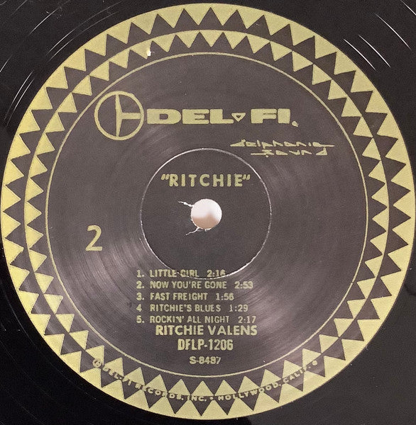 Ritchie Valens – Ritchie LP vinyl record, image 4 of 4