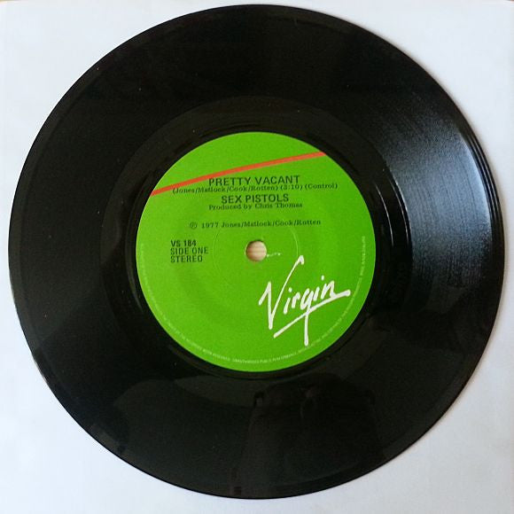 Sex Pistols – Pretty Vacant 7" vinyl record, image 1 of 3
