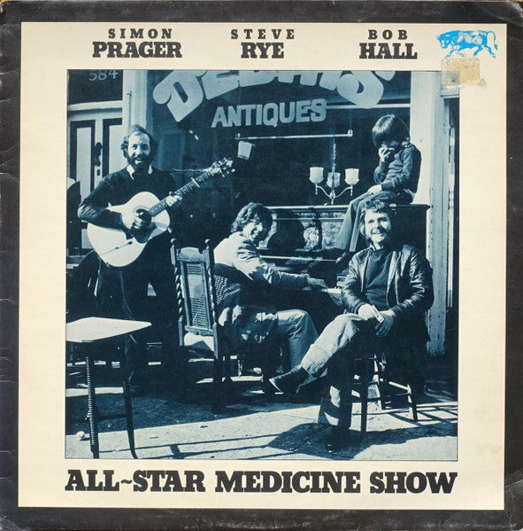 Simon Prager, Steve Rye, Bob Hall – All-Star Medicine Show LP vinyl record, image 1 of 6