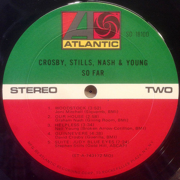 Crosby, Stills, Nash & Young – So Far LP vinyl record, image 4 of 7
