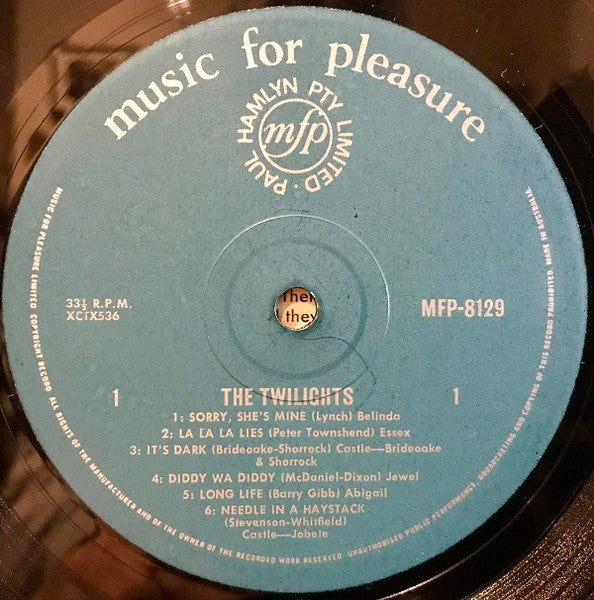 The Twilights – The Twilights LP vinyl record, image 3 of 4