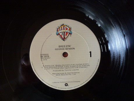 George Benson – Breezin' LP vinyl record, image 3 of 4