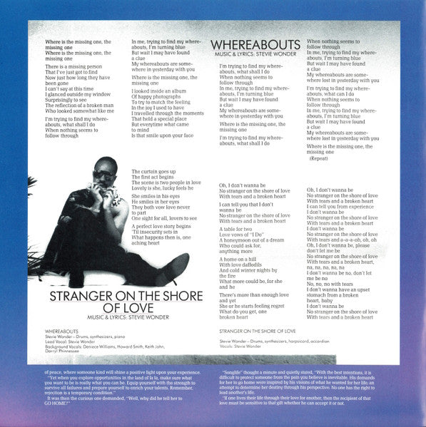 Stevie Wonder – In Square Circle LP vinyl record, image 10 of 10