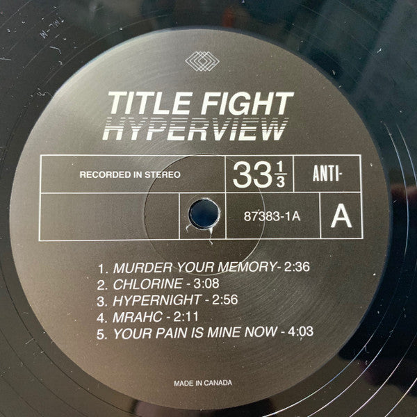 Title Fight – Hyperview LP vinyl record, image 3 of 6