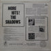 The Shadows – More Hits! The Shadows LP vinyl record, image 2 of 5