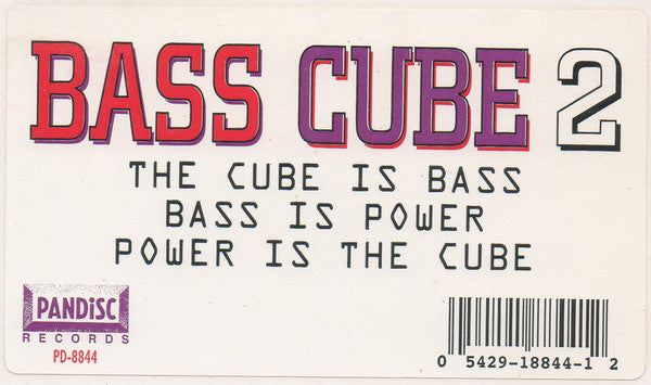 Bass Cube – Bass Cube 2 LP vinyl record, image 3 of 3
