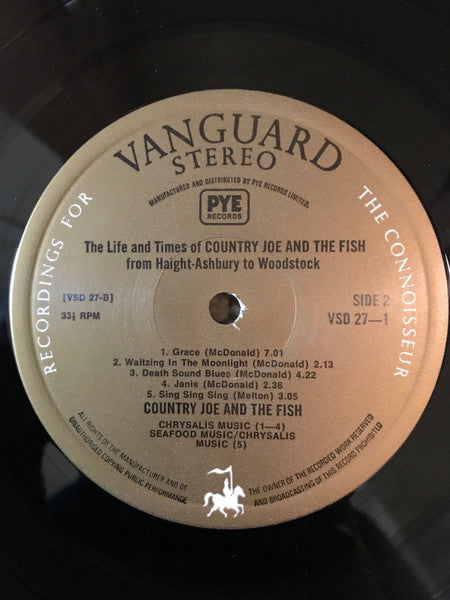 Country Joe And The Fish – The Life And Times Of Country Joe And The Fish From Haight-Ashbury To Woodstock (2xLP) LP vinyl record, image 6 of 8