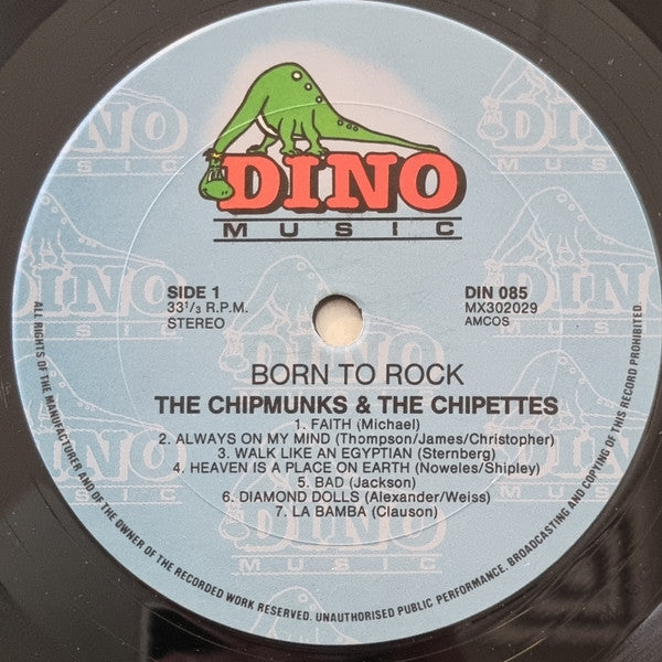 The Chipmunks, The Chipettes – Born To Rock LP vinyl record, image 3 of 4
