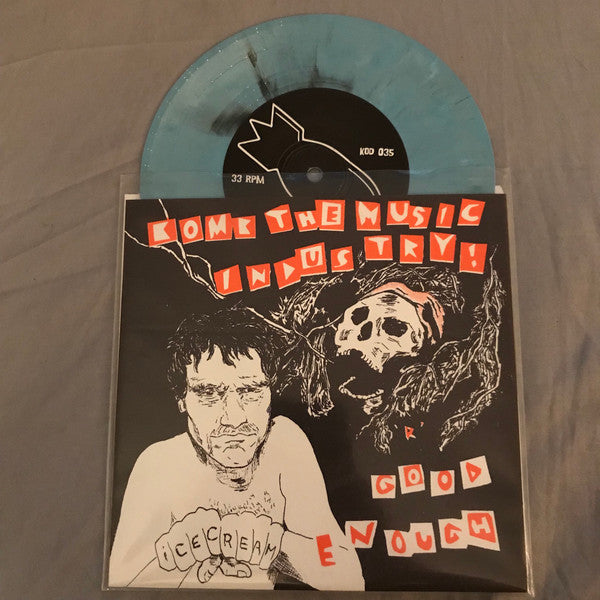 Bomb The Music Industry!, Laura Stevenson & The Cans – Bomb The Music Industry! / Laura Stevenson And The Cans 7" vinyl record, image 4 of 4