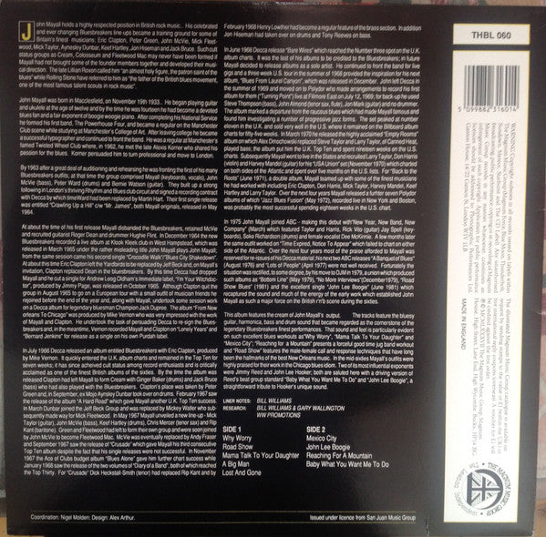 John Mayall – Road Show LP vinyl record, image 2 of 4