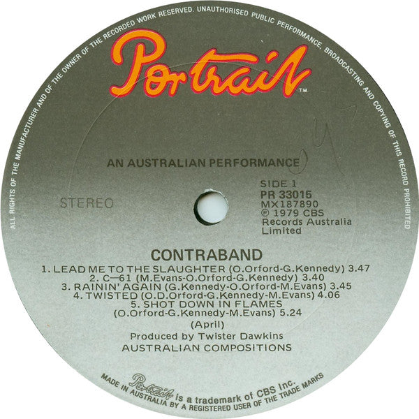 Contraband – Contraband LP vinyl record, image 3 of 6