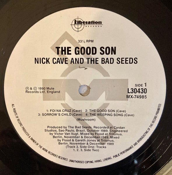 Nick Cave & The Bad Seeds – The Good Son LP vinyl record, image 5 of 6