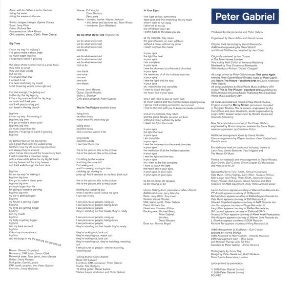 Peter Gabriel – So LP vinyl record, image 6 of 9