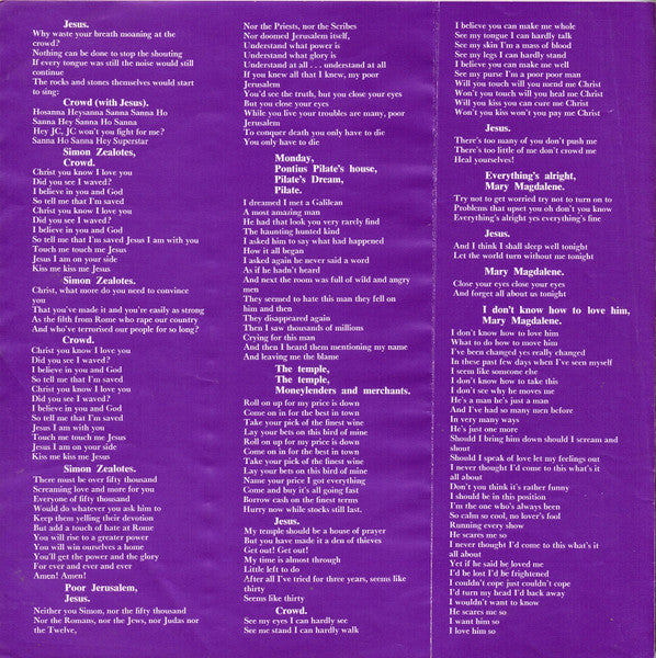 Jesus Christ Superstar - 1972 Australian Cast – Jesus Christ Superstar (Original Australian Cast Recording) LP vinyl record, image 7 of 10