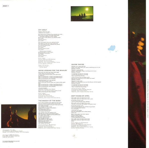 a-ha – Scoundrel Days LP vinyl record, image 5 of 6