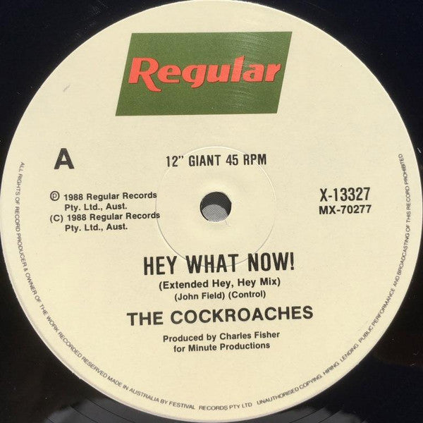The Cockroaches – Hey What Now! 12" vinyl record, image 3 of 4