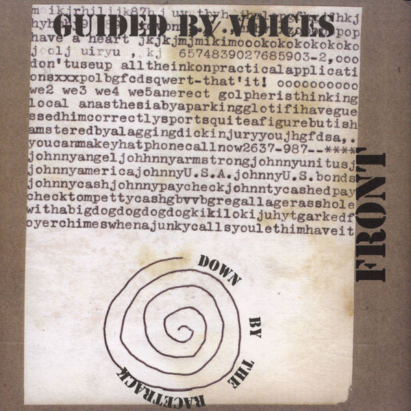 Guided By Voices – Down By The Racetrack 7" vinyl record, image 1 of 2