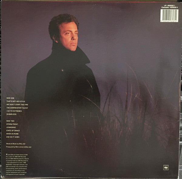 Billy Joel – Storm Front LP vinyl record, image 2 of 6