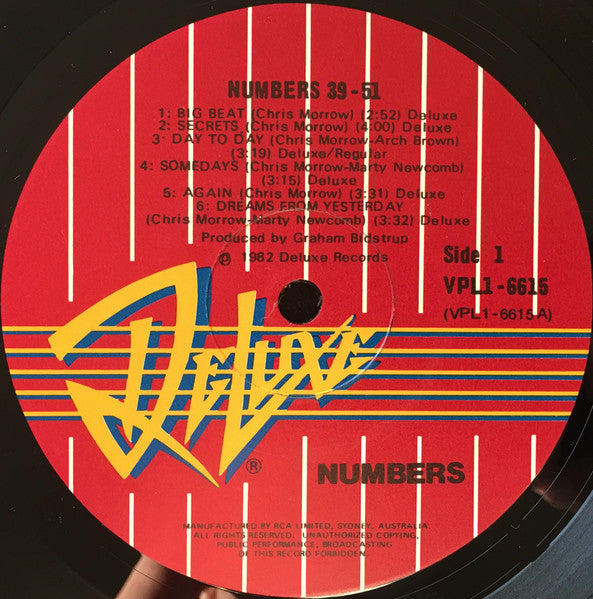 The Numbers – 39-51 LP vinyl record, image 3 of 5
