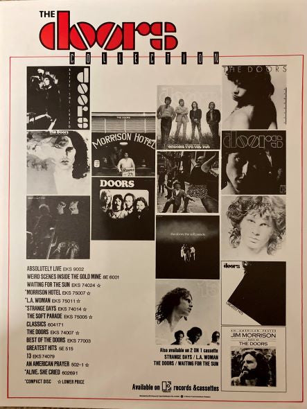 The Doors – Alive, She Cried LP vinyl record, image 9 of 9