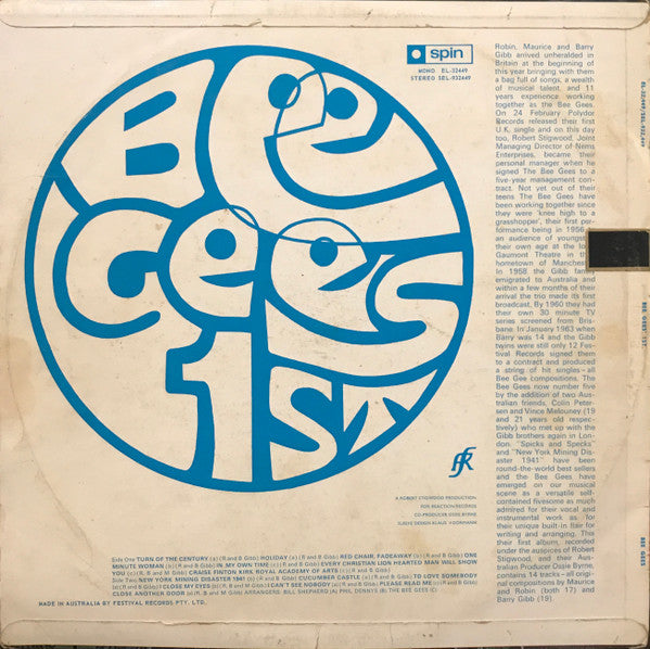 Bee Gees – 1st LP vinyl record, image 2 of 4