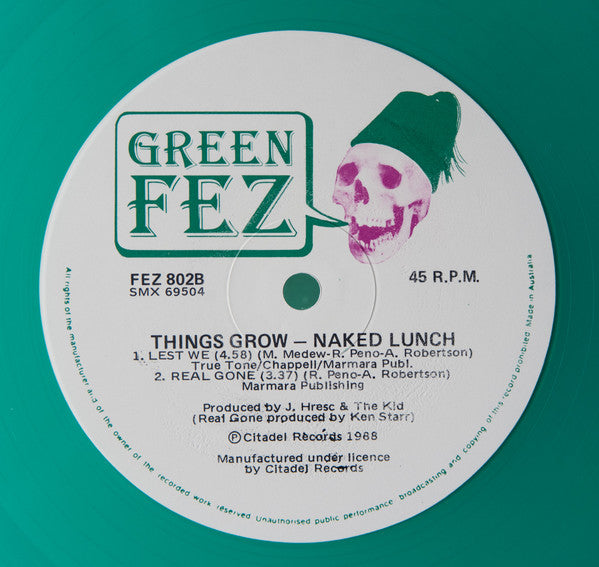 Naked Lunch – Things Grow 12" vinyl record, image 5 of 5