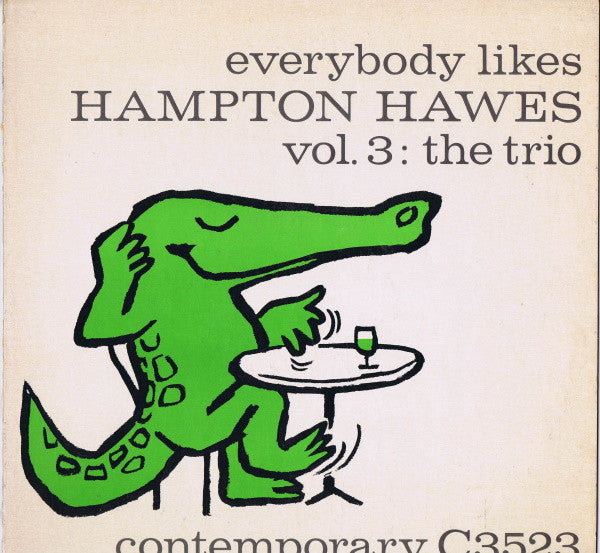 Hampton Hawes – Everybody Likes Hampton Hawes, Vol. 3: The Trio LP vinyl record, image 1 of 6