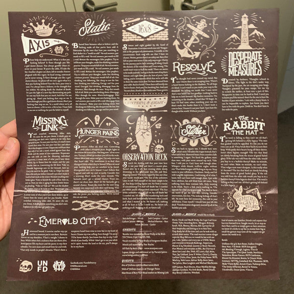 Hand Of Mercy – Resolve LP vinyl record, image 6 of 6