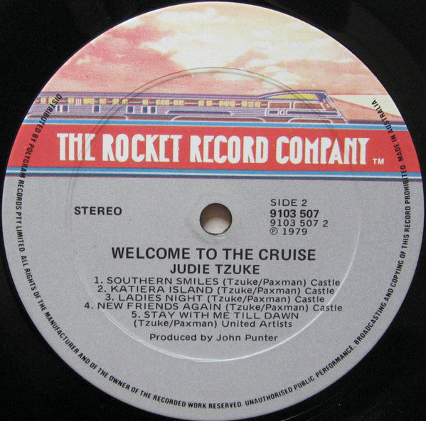 Judie Tzuke – Welcome To The Cruise LP vinyl record, image 6 of 6