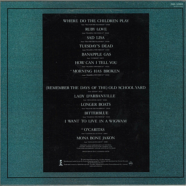 Cat Stevens – Morning Has Broken - Greatest Hits Vol. 2 LP vinyl record, image 2 of 6