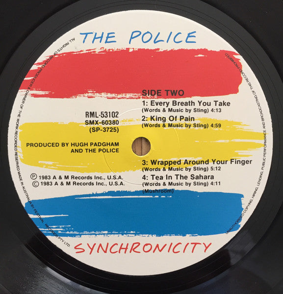 The Police – Synchronicity LP vinyl record, image 8 of 8