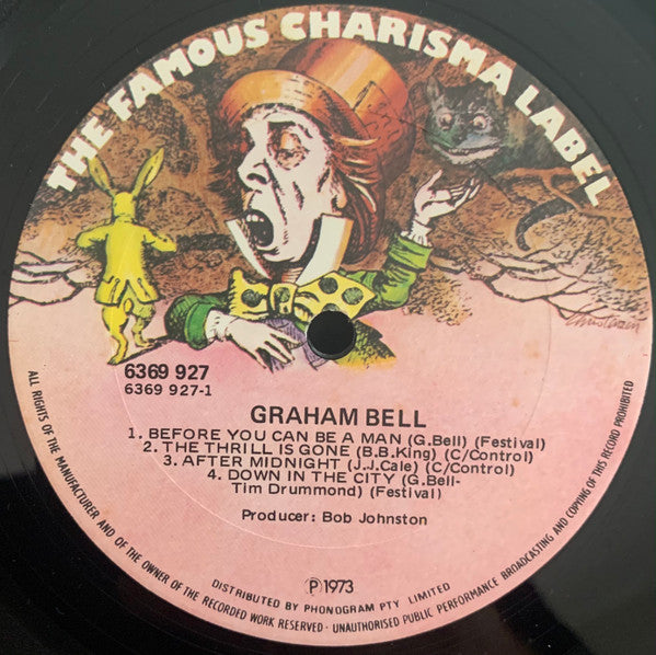 Graham Bell – Graham Bell LP vinyl record, image 3 of 4
