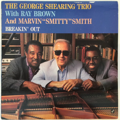 George Shearing Trio, Ray Brown, Marvin "Smitty" Smith – Breakin' Out LP vinyl record, image 1 of 4