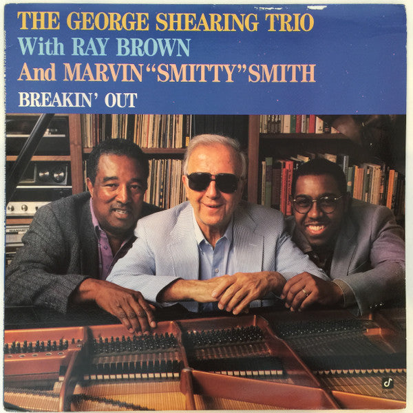 George Shearing Trio, Ray Brown, Marvin "Smitty" Smith – Breakin' Out LP vinyl record, image 1 of 4