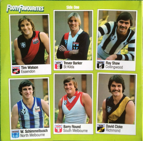 Various – Footy Favourites LP vinyl record, image 6 of 6