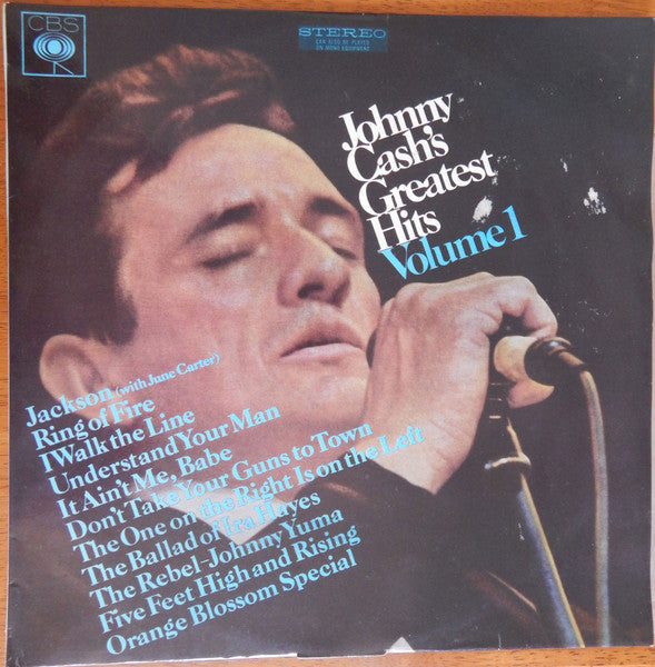 Johnny Cash – Greatest Hits Volume 1 LP vinyl record, image 5 of 5