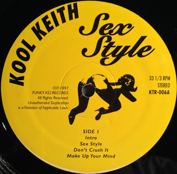 Kool Keith – Sex Style (2xLP) LP vinyl record, image 3 of 6