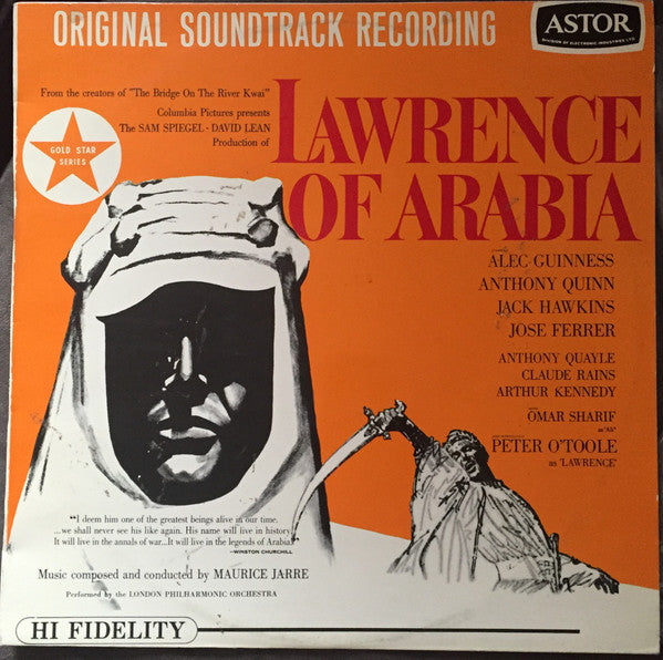 Maurice Jarre, London Philharmonic Orchestra – Original Soundtrack Recording: Lawrence Of Arabia