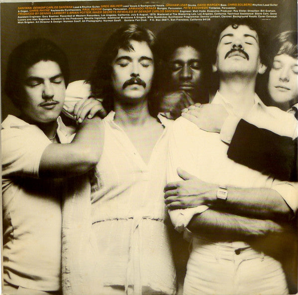 Santana – Inner Secrets LP vinyl record, image 7 of 10