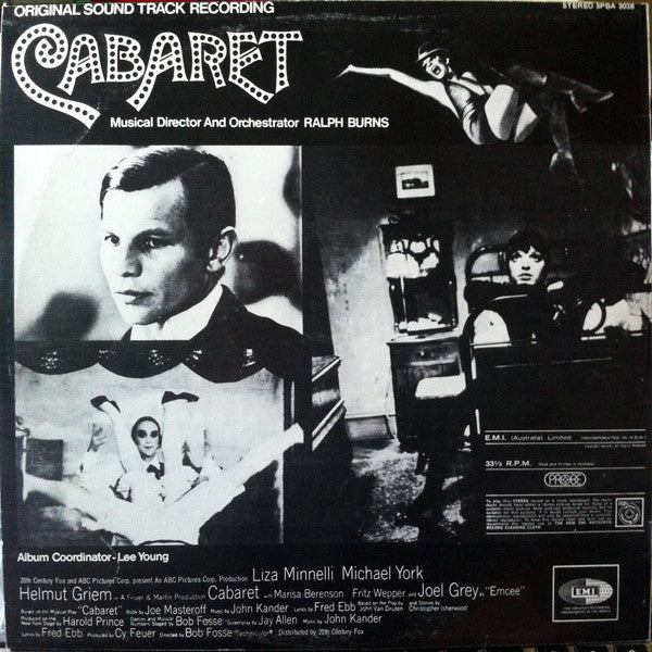 Ralph Burns – Cabaret - Original Soundtrack Recording LP vinyl record, image 2 of 4