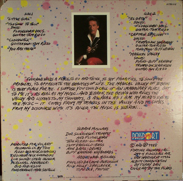 Doc Severinsen – Doc Severinsen And Xebron LP vinyl record, image 2 of 4